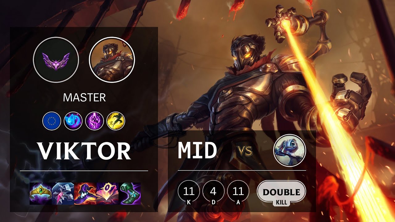 Viktor Mid vs Fizz - EUW Master Patch 12.1