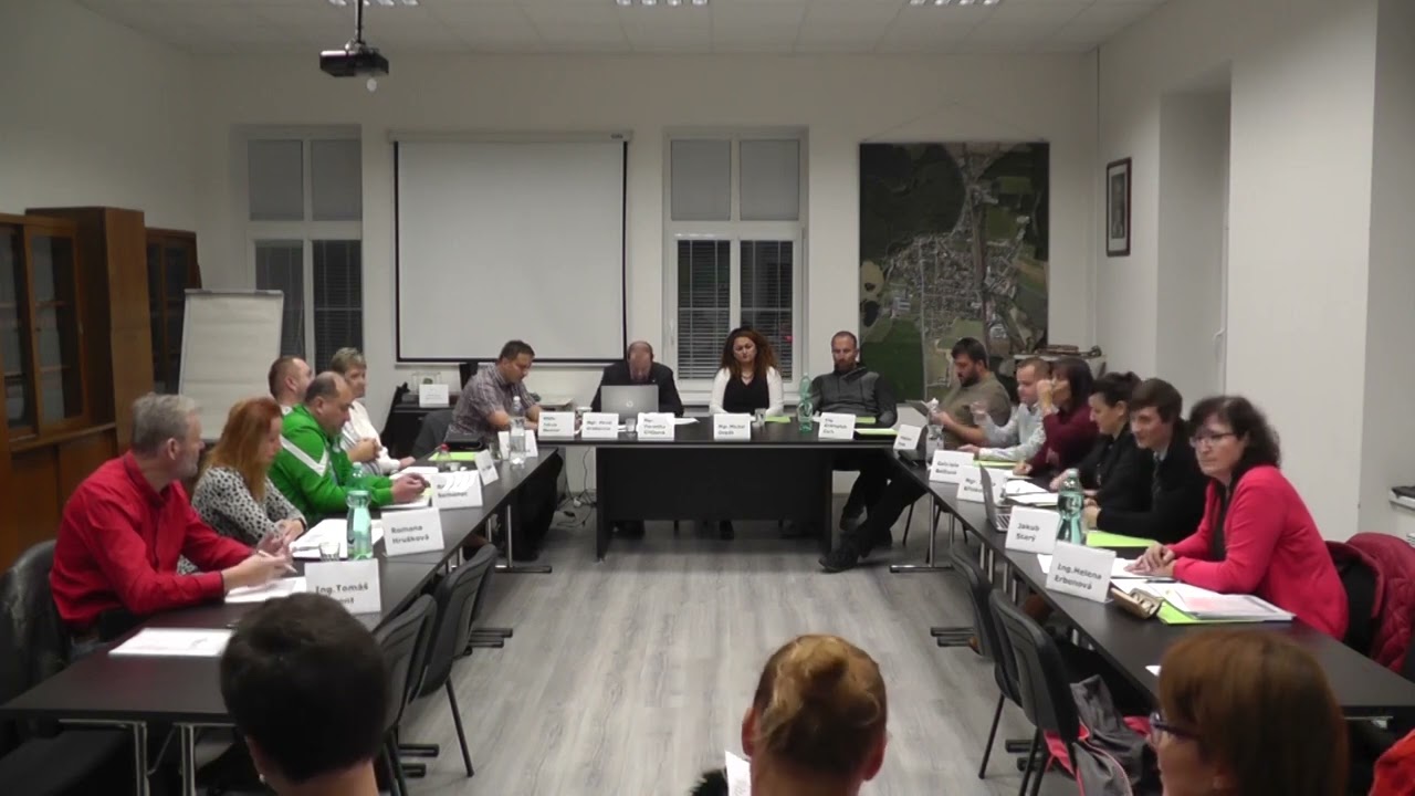 Zasedání zastupitelstva Velký Osek (30. 10. 2022)