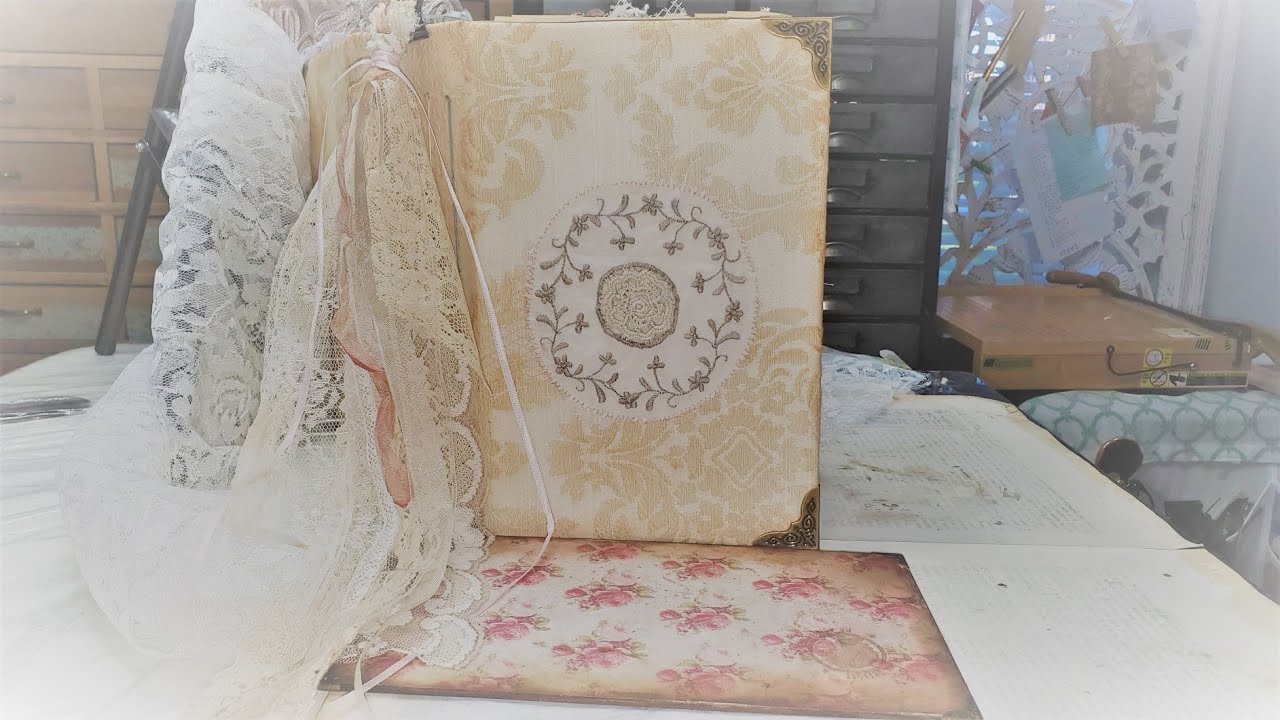 Junk Journal~The Victorian Mansion~Part 1~ Vintage Journal Flip Through The Paper Outpost!