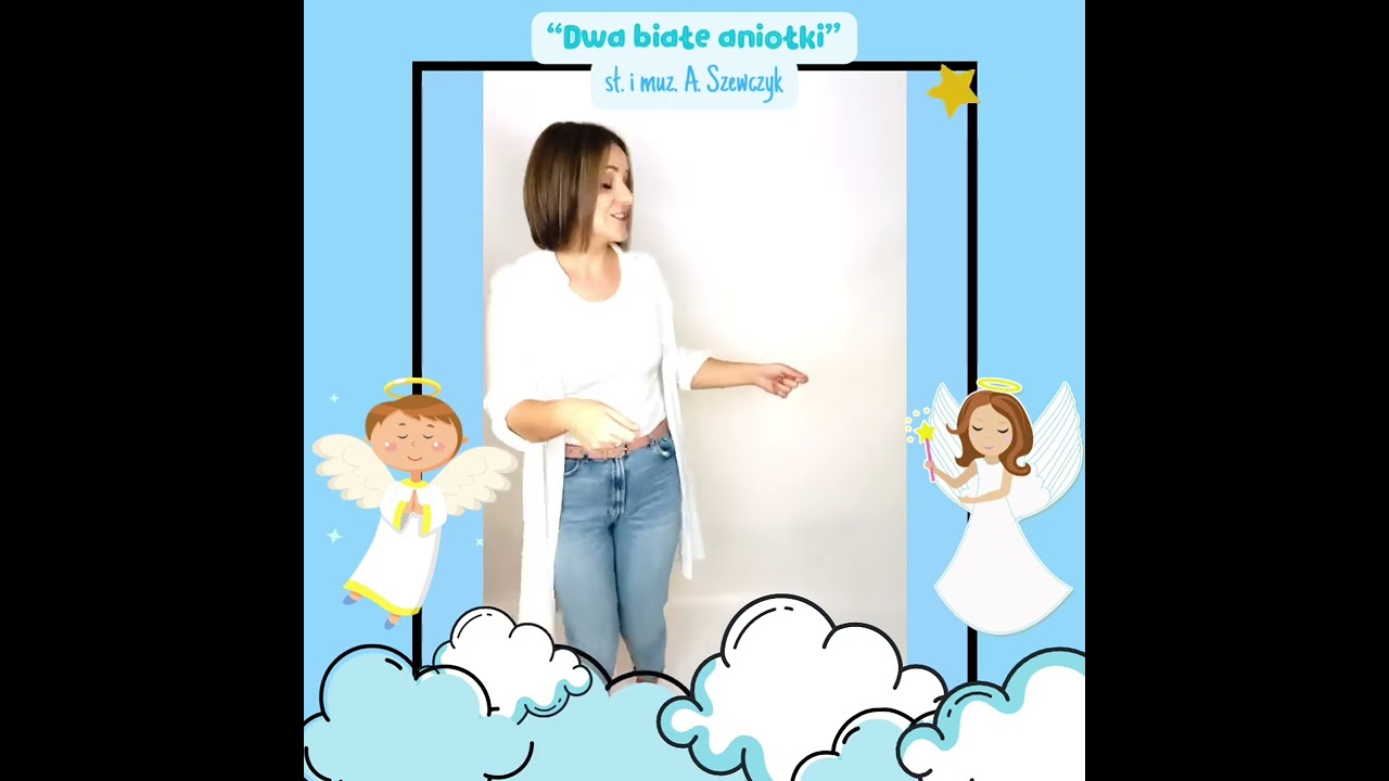 Dwa białe aniołki - piosenka i taniec