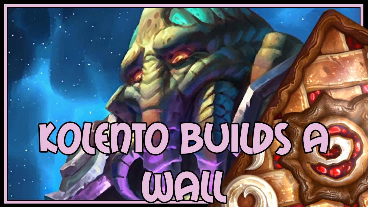 Hearthstone: Kolento builds a wall (handlock)
