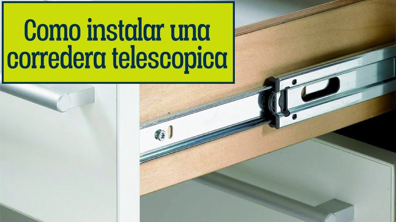 EmpoTIP #1 | Como colocar o instalar correderas telescopicas FACIL