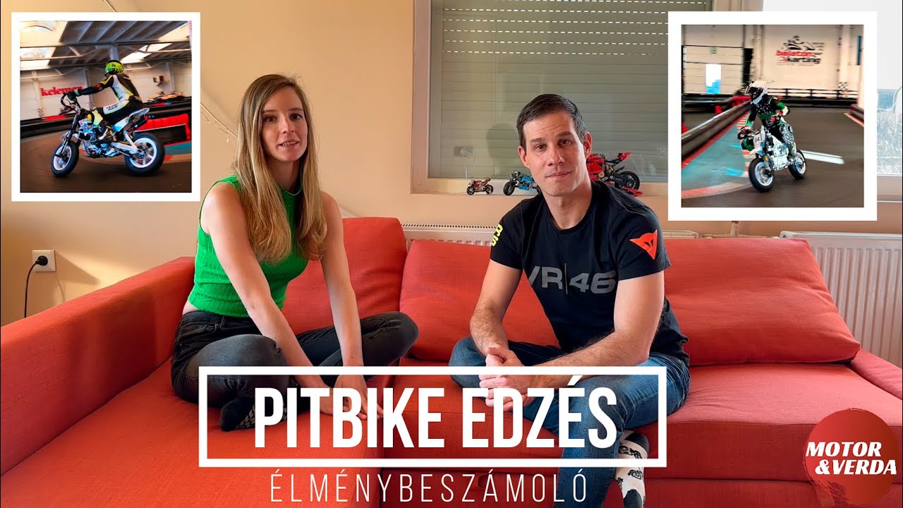 Pitbike edzés - Motor&Verda - Veszprémben jártunk a Balatonkarting Gokartpályán