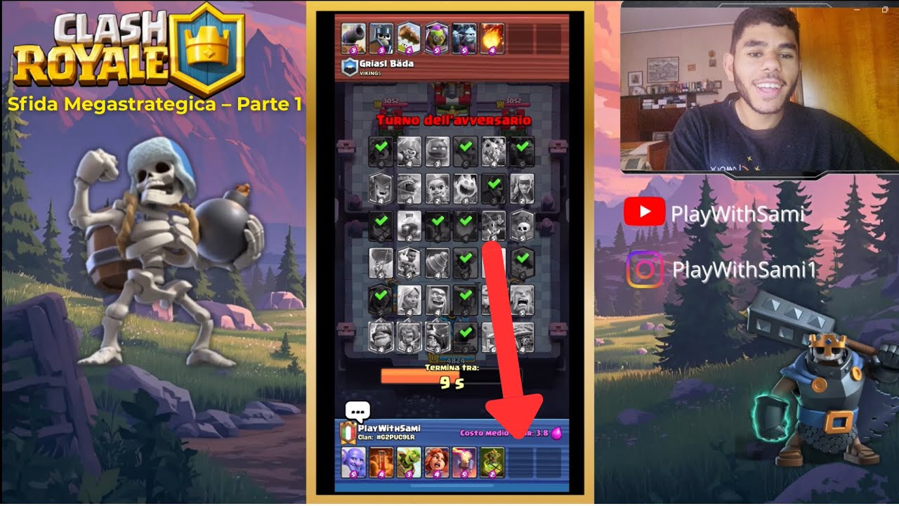 Sfida Megastrategica su Clash Royale: ecco com’è finita (Parte 1)