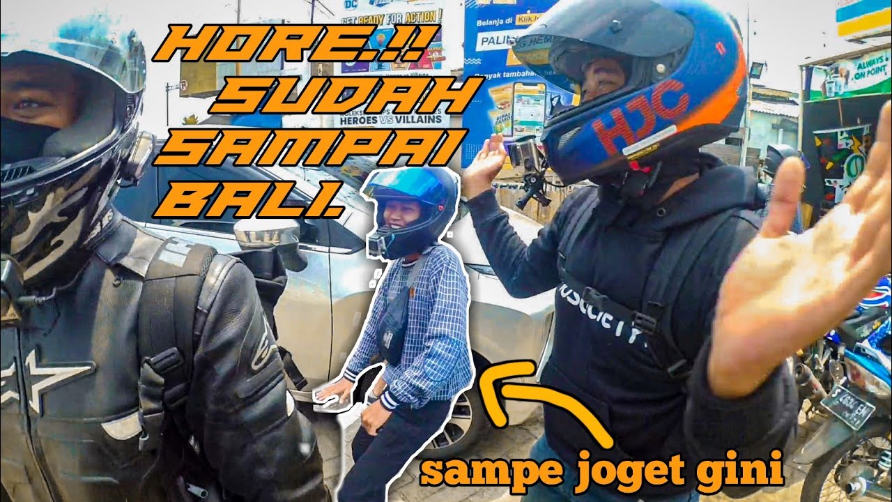 SAKING SENENGNYA KETEMU AYUNG & KARWEX MOTOVLOG ORANG INI SAMPAI JOGET😂 | MOTOVLOG TUBAN
