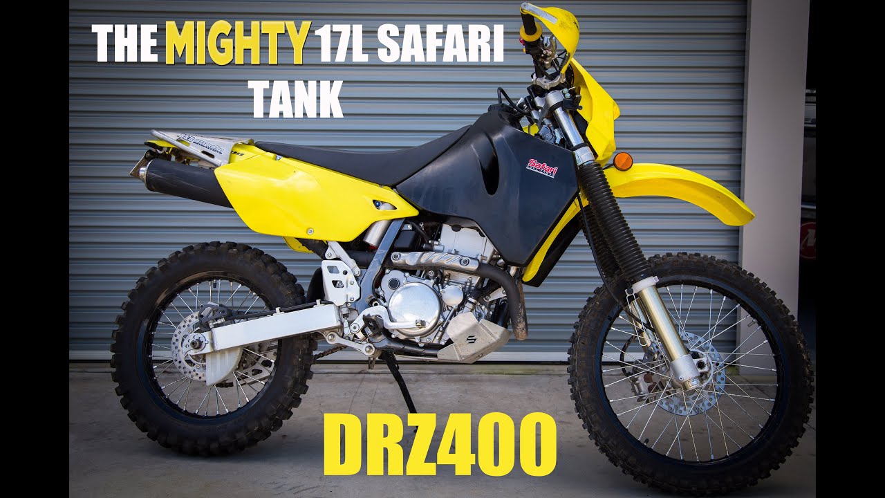 DRZ400E 17L Safari Tank overview - watch before you buy!