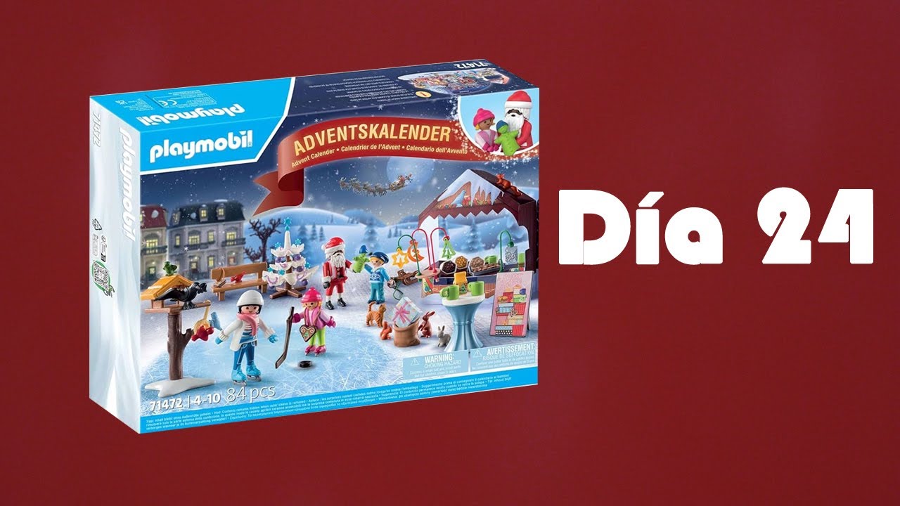 Playmobil 71472 | Calendario de Adviento Mercado Navideño | Día 24 | Unboxing | Review | Christmas