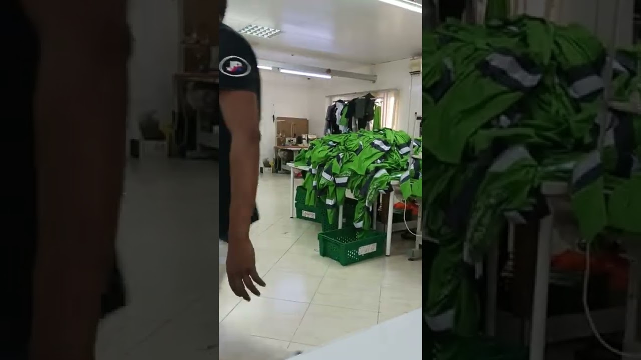 Dubai uniform garment factory 🙏💯