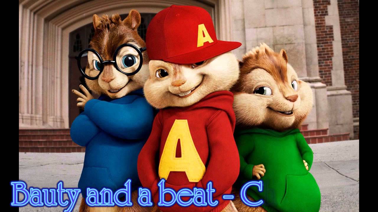Beauty and a beat   Chipmunk Ver