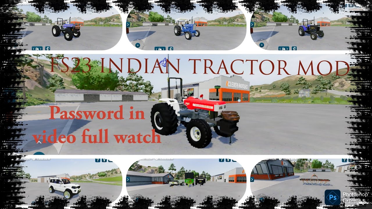 FS 23 indian tractor mod download New map add password in video full watch #fs23mods #1millionviews