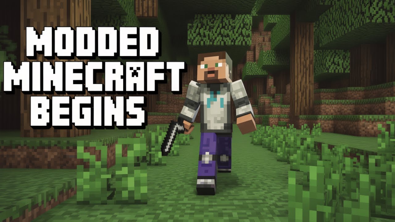 Minecraft lets play   lets go exploring into the whiled 