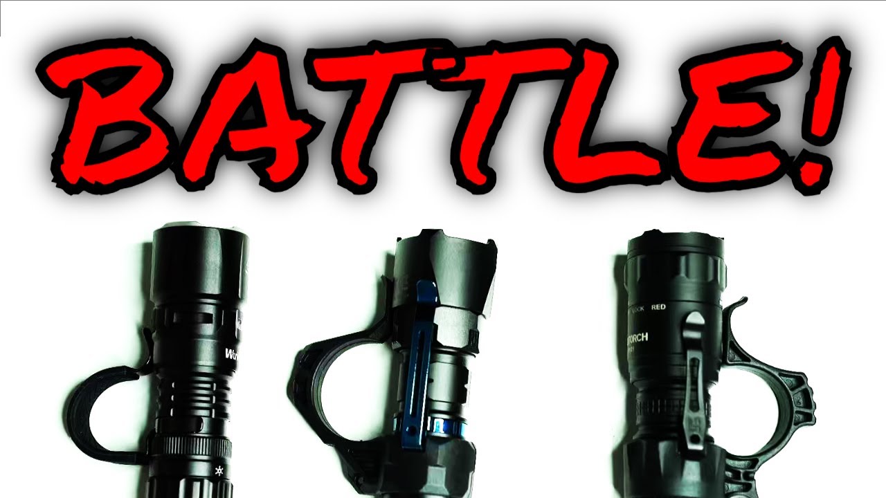 Flashlight SHOWDOWN! Wurkkos TD07 vs. Wuben T4 vs. Nextorch TA21