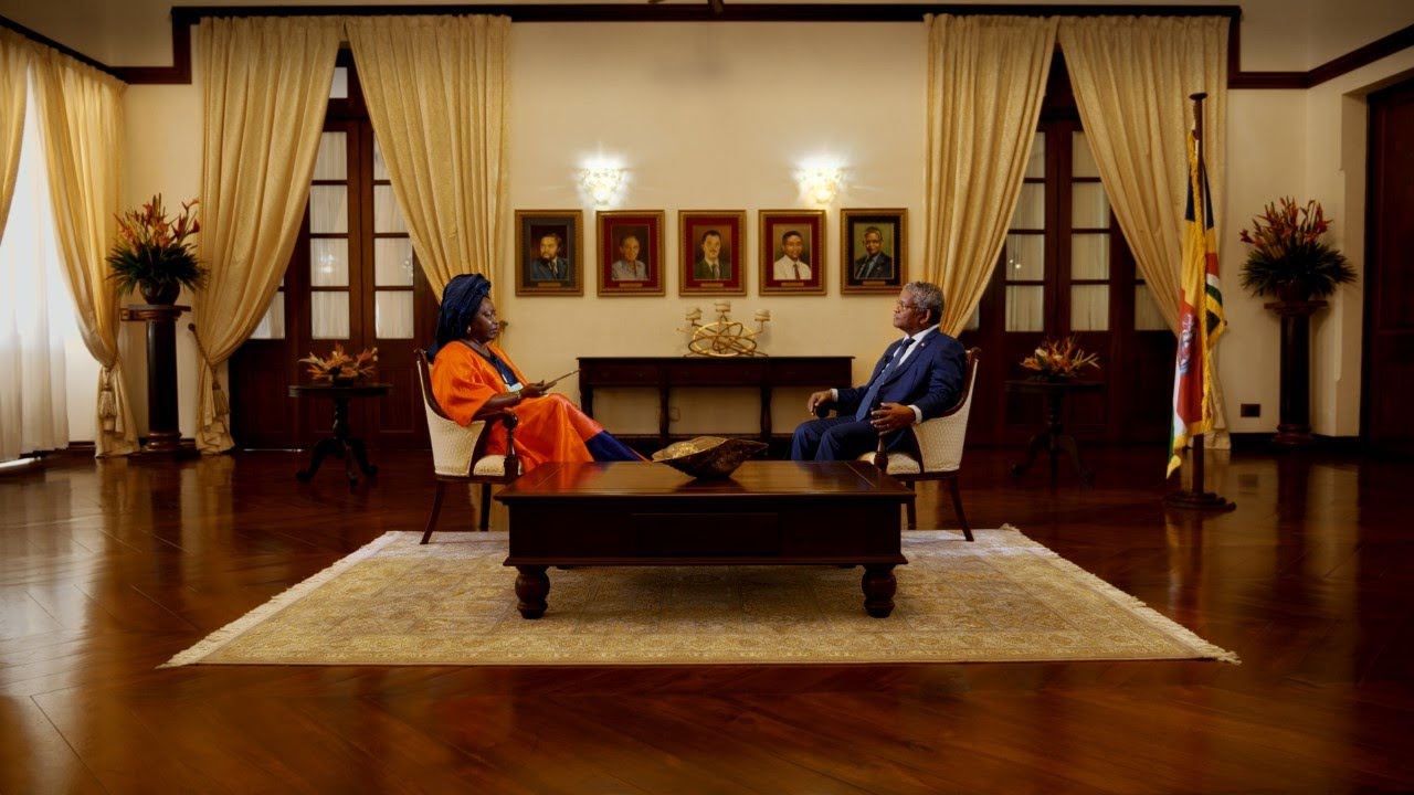 Entretien exclusif du président de la République des Seychelles, Wavel Ramkalawan