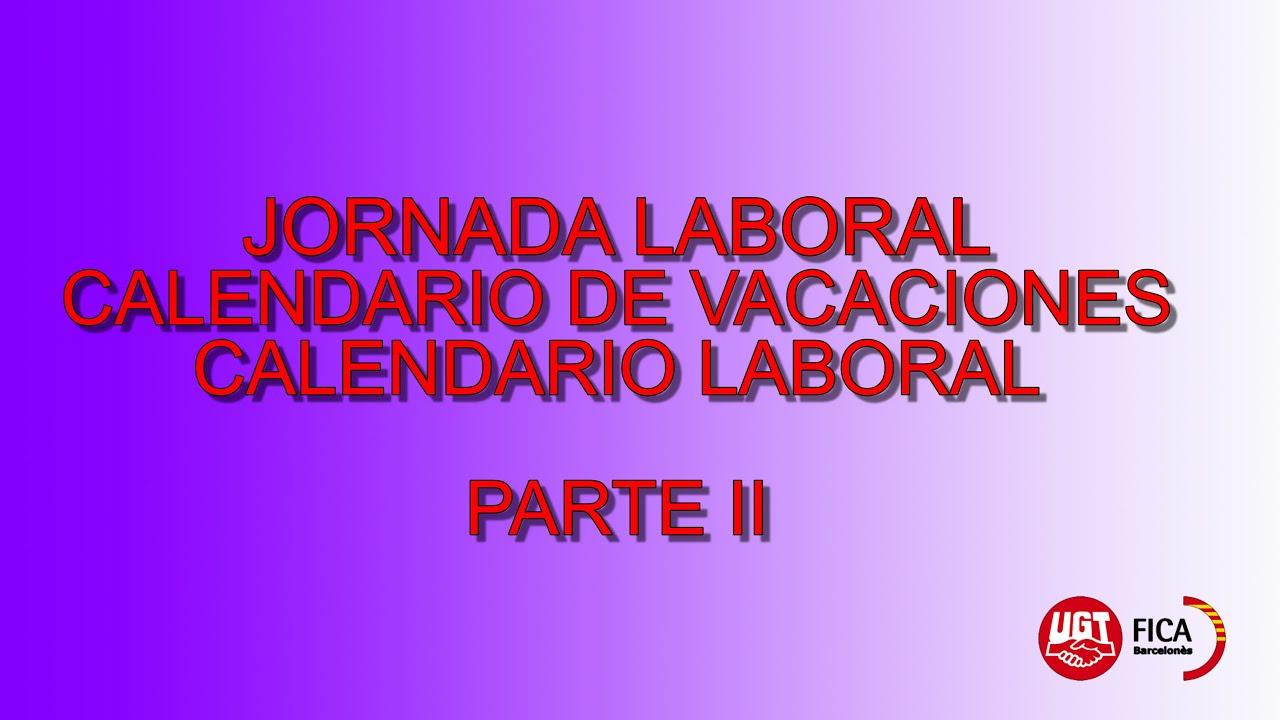 Calendario Laboral