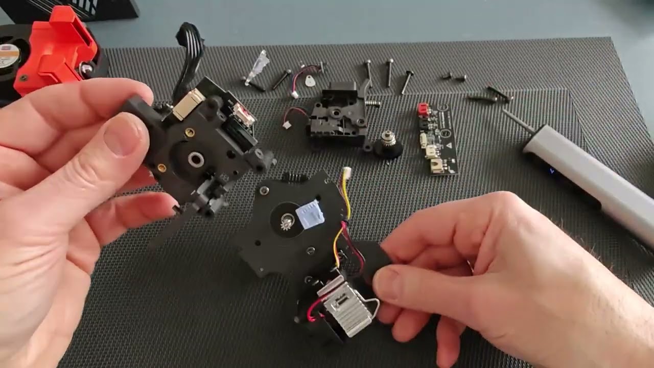 Anycubic Kobra 3 print head disassembly