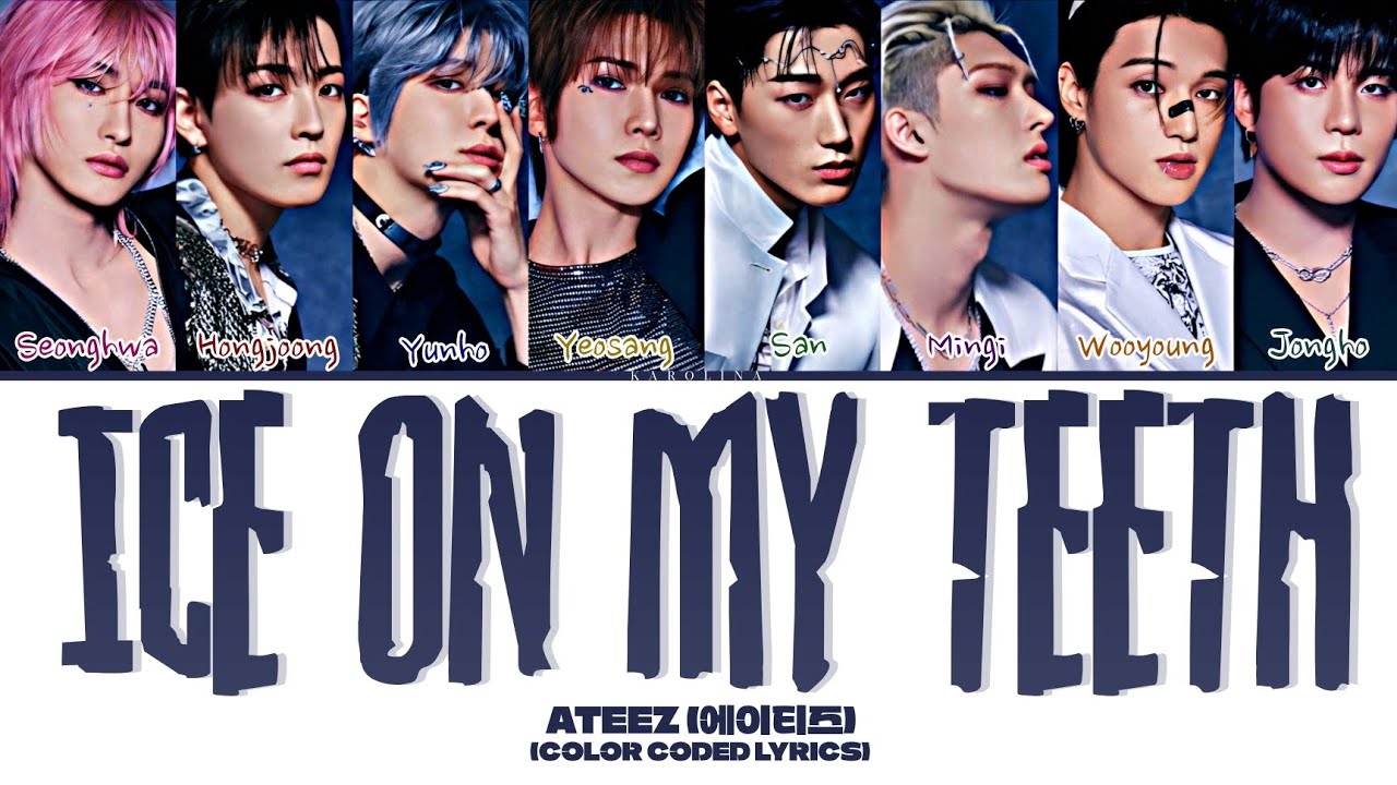 ATEEZ (에이티즈) - 'Ice On My Teeth' (Color Coded Lyrics)