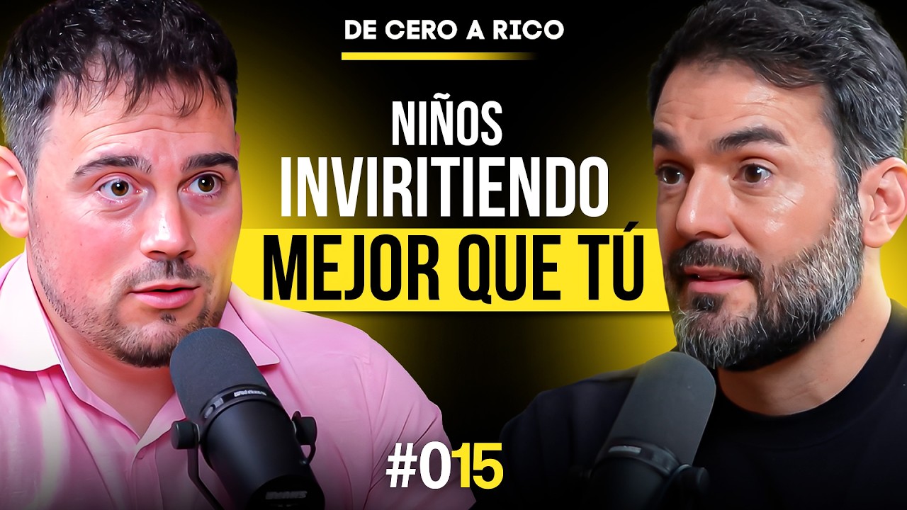 DE CERO A RICO #15 con Josep Vidal | Vio a su padre arruinarse&hellip; y hoy ense&ntilde;a a ni&ntilde;os a invertir