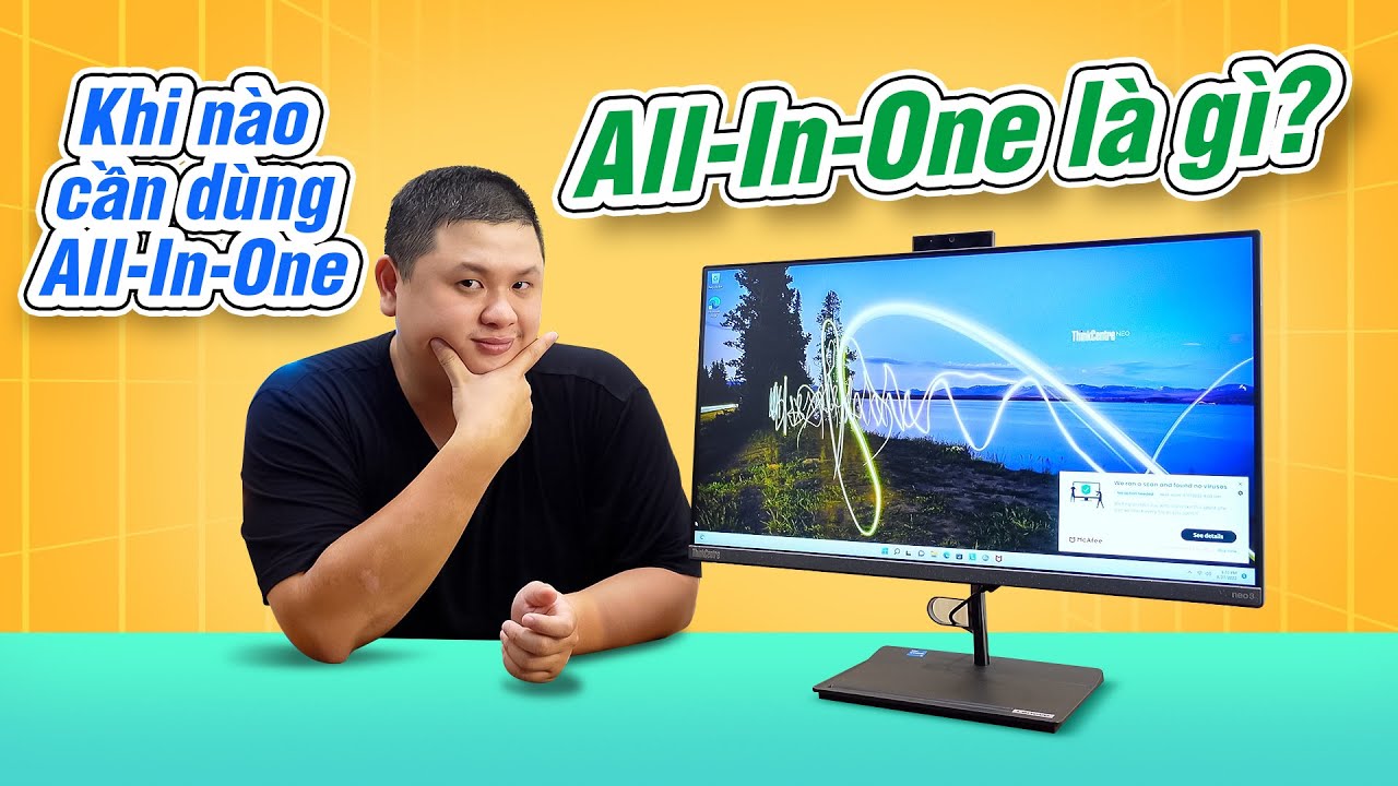 PC All-in-One là gì và vì sao bạn nên mua AIO | Trải nghiệm Lenovo ThinkCentre Neo 30a