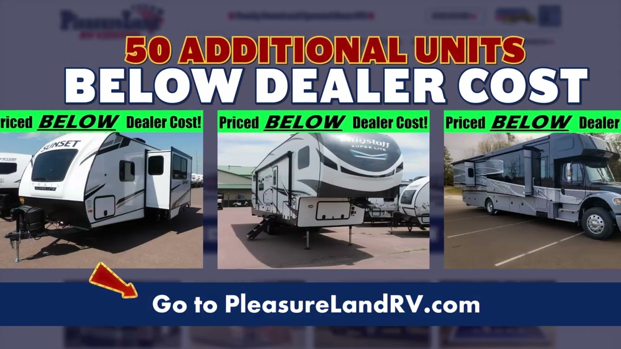 It's Our 50th RV Show Season at PleasureLand RV!