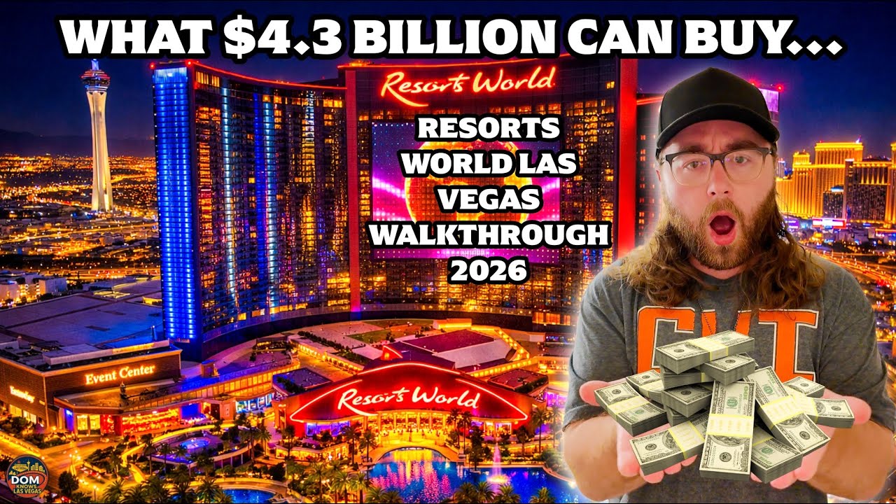 Что ждет Resorts World Las Vegas в 2026 году? Видеообзор и невероятные факты.