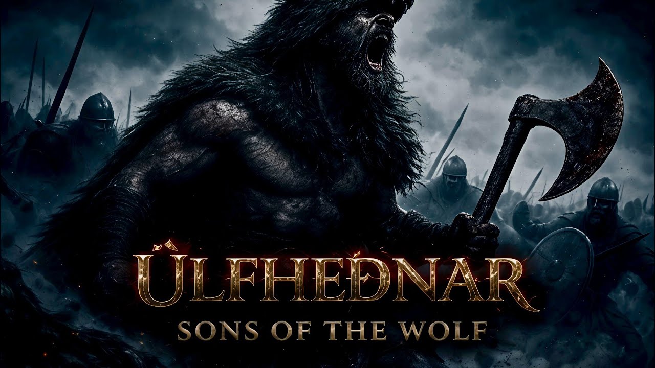 &Uacute;LFH&Eacute;&ETH;NAR &ndash; Synir &Uacute;lfsins | V&iacute;g&oacute;p ok Valhǫll | Old Norse + English War Chant (Official Music Video)