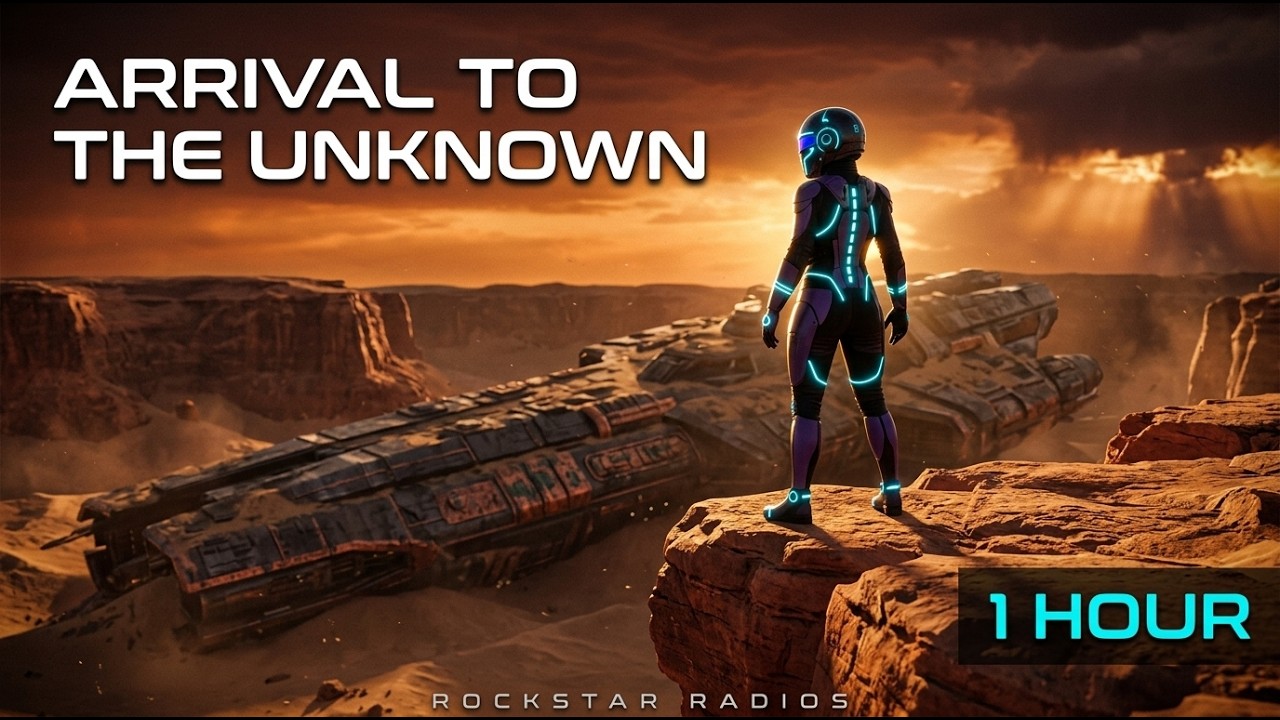 Arrival to the Unknown 🚀 Sci-Fi Ambient Journey for Focus & Coding  | 4K