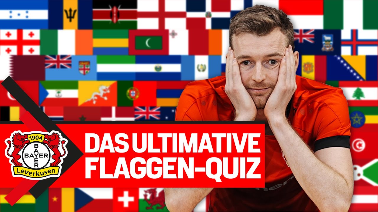 Kennt ein Bundesliga-Torwart wirklich alle Flaggen der Welt? | 🇿🇦🇰🇮🇸🇪 Lukas Hradecky im Fahnen-QUIZ