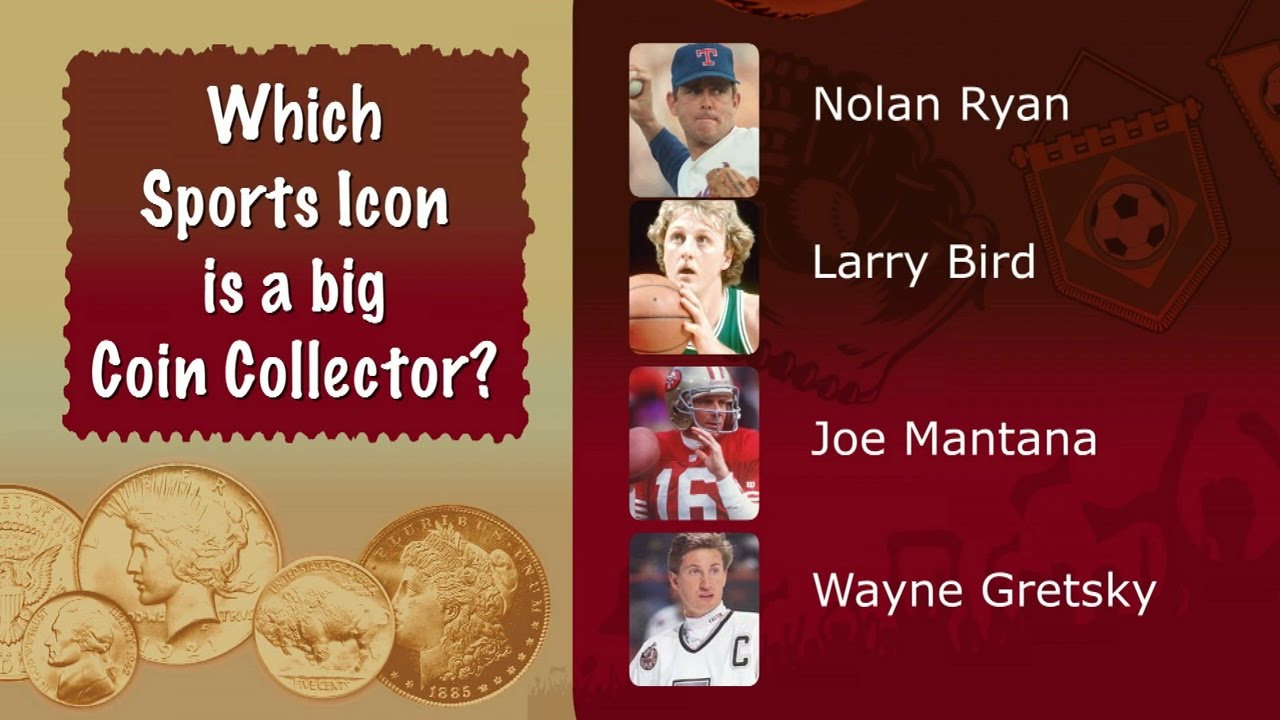 Which Sports Icon is a big Coin Collector?