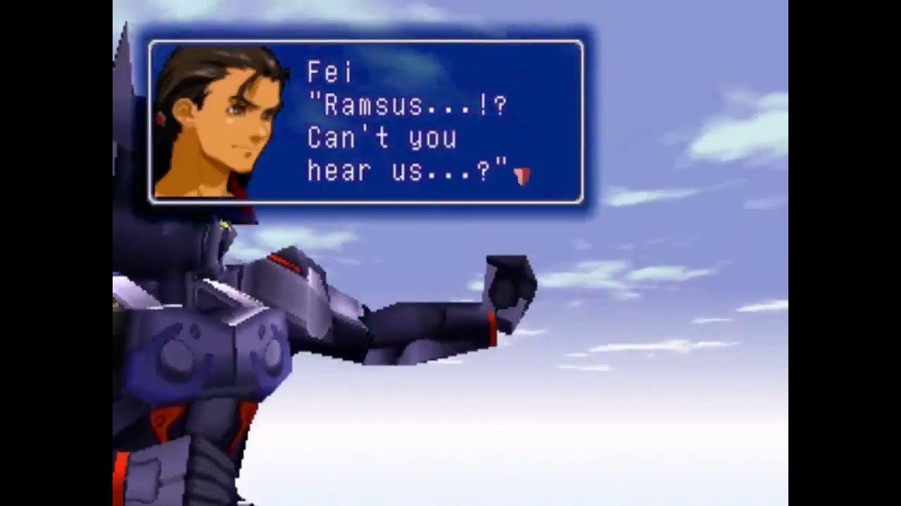 Xenogears Top 100 Scenes | 44. Ramsus badly injures Elly