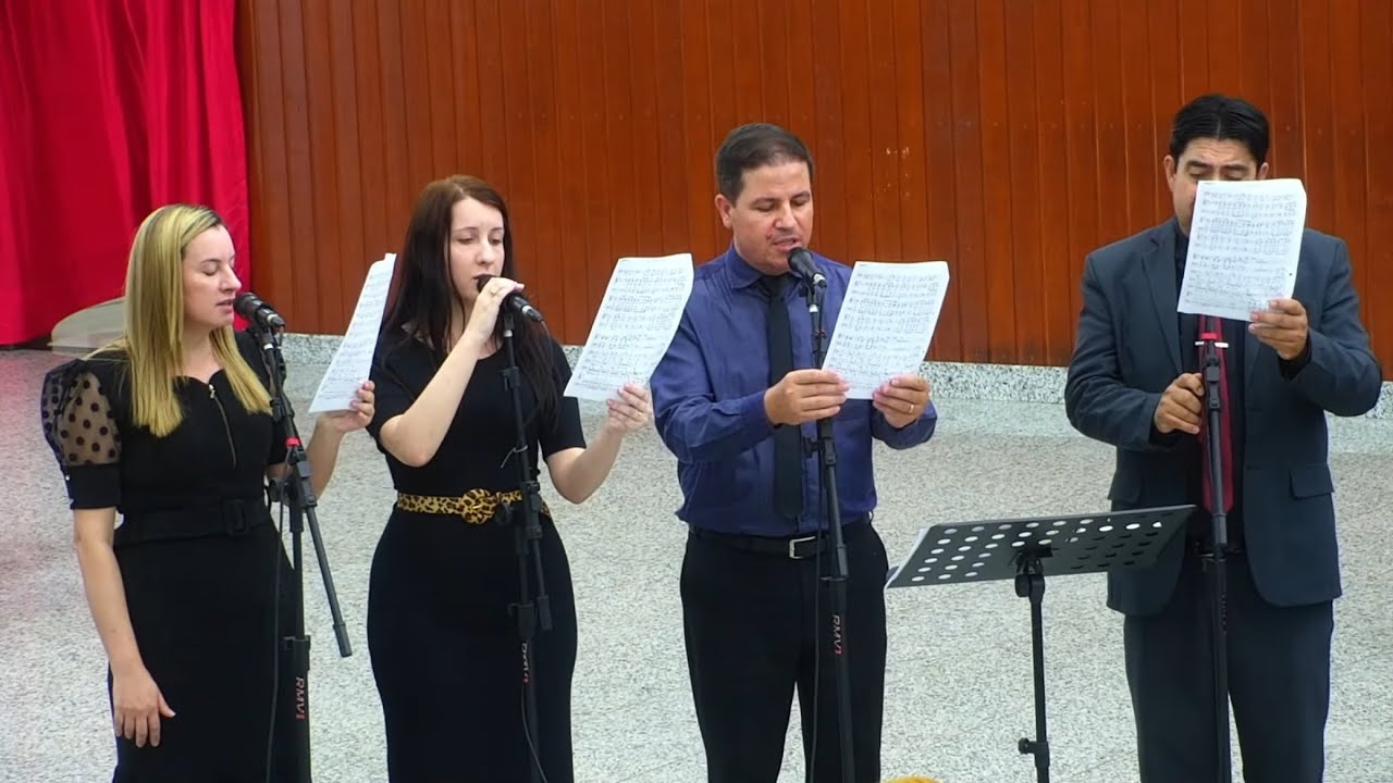 O TEMPO NÃO SE PODE ESPERAR - quarteto - Igreja Apostólica Chapecó 