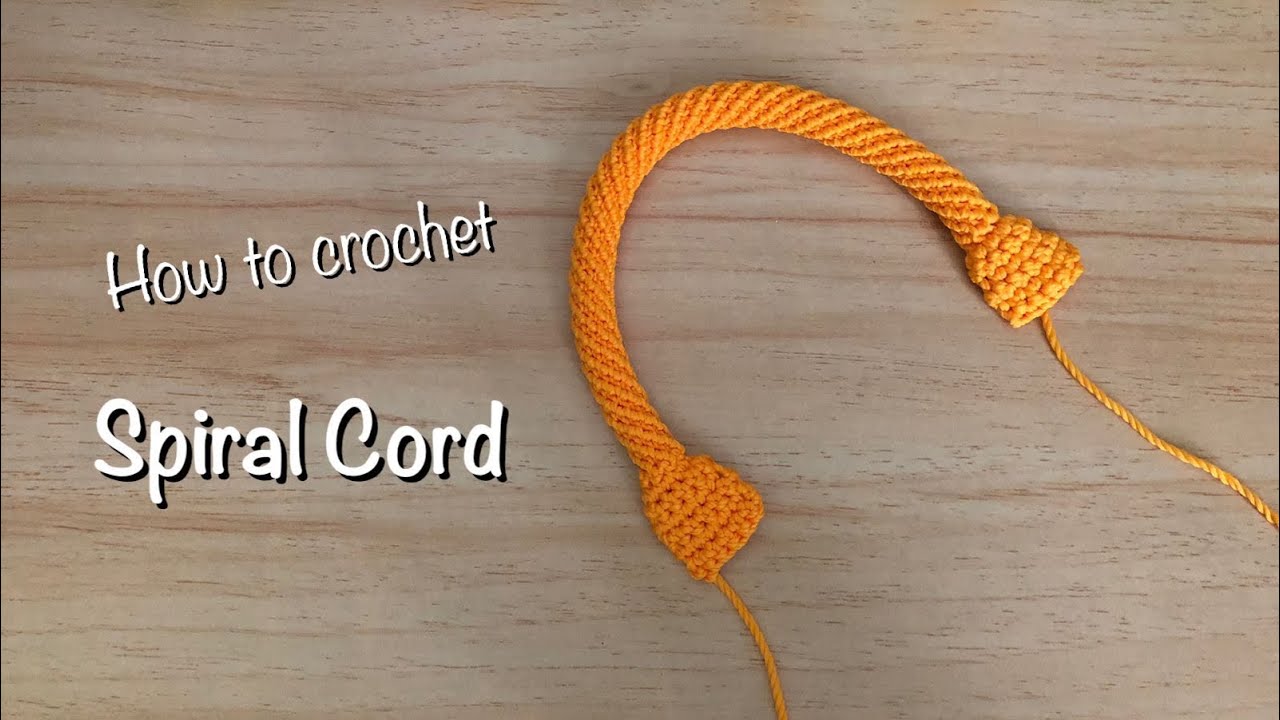 Spiral Cord | Crochet Tutorial