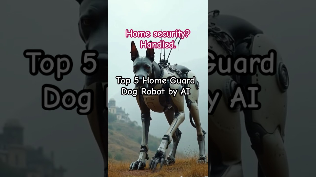 Top 5 Home Guard Robot Dogs You might See by 2030 (According to AI)