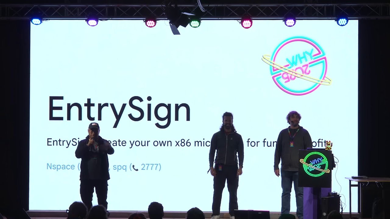 WHY 2025 - EntrySign: create your own x86 microcode for fun and profit