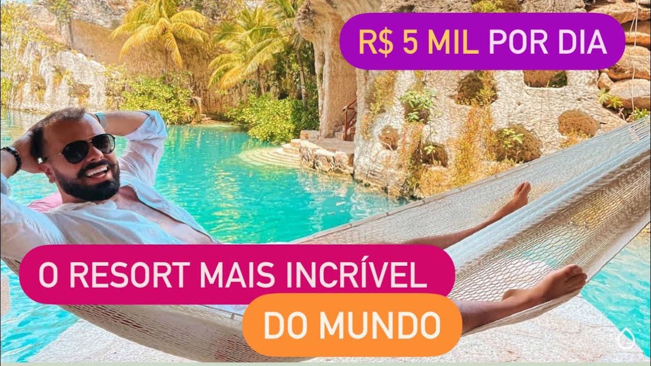 O RESORT MAIS INCR&Iacute;VEL DO MUNDO - XCARET M&Eacute;XICO - LUCAS AMADEU