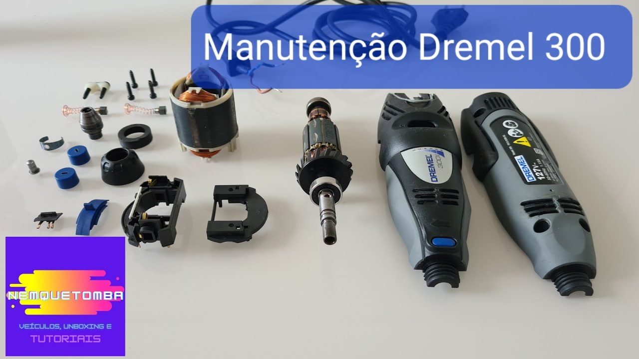 Manutenção Micro Retifica Dremel 300