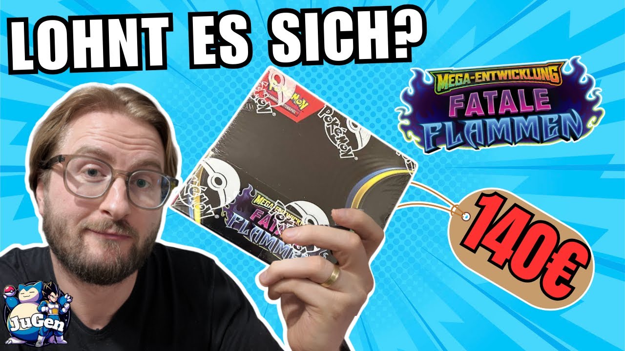 Lohnt sich Fatale Flammen? 🔥 Pokémon Display Opening für nur 140€ | Ziehen wir Glurak?