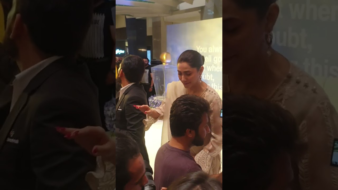 MAHIRA KHAN meet & greet at Dolman Karachi | M by Mahira | Mashion |