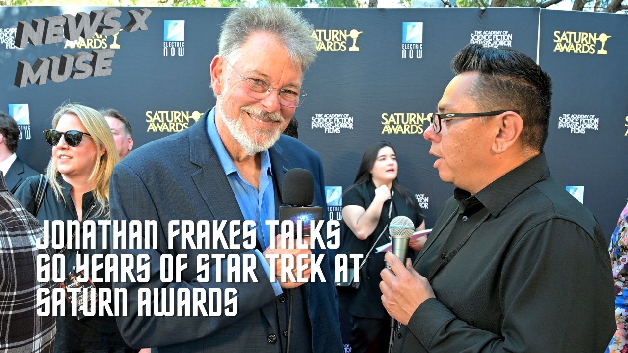 Jonathan Frakes Talks 60 Years of Star Trek at Saturn Awards