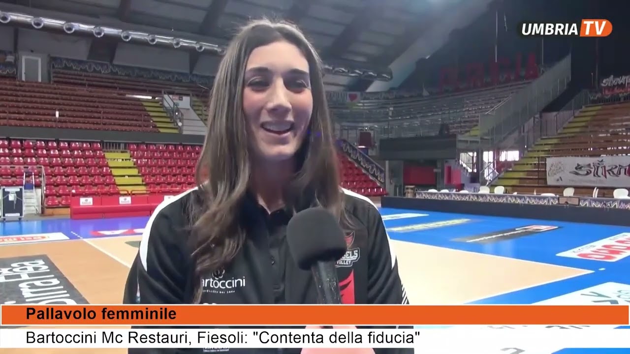 Bartoccini Mc Restauri, Fiesoli Contenta della fiducia   Umbria TV