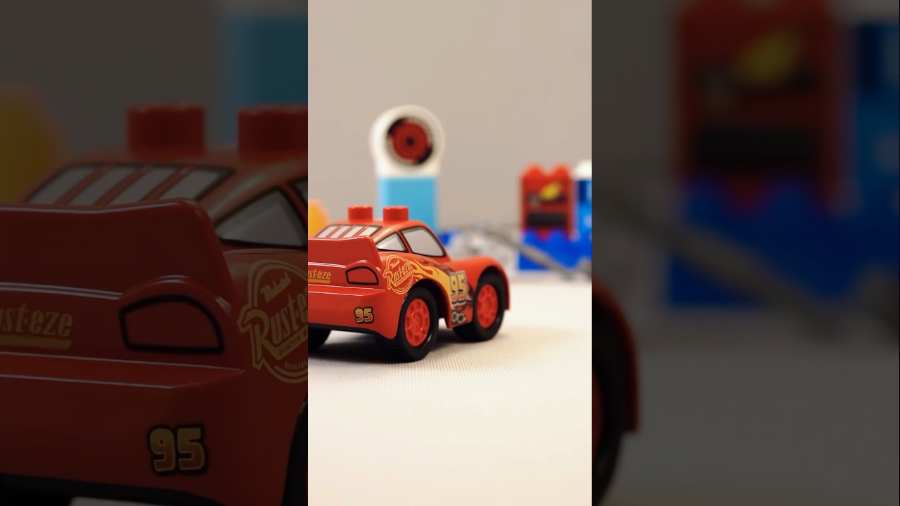 LEGO DUPLO &bull; McQueen's Pit Stop #lego #duplo #legoduplo