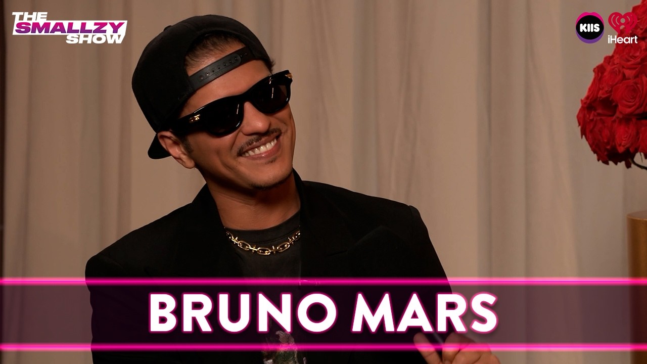 Bruno Mars joins Smallzy to announce Australian Tour
