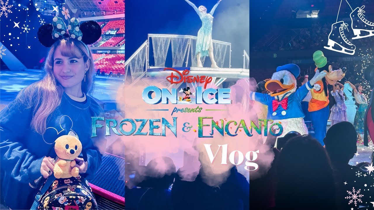 Disney On Ice Vlog + Lilo & Stitch Live Action Review ❄️🌺| Happy Blonde