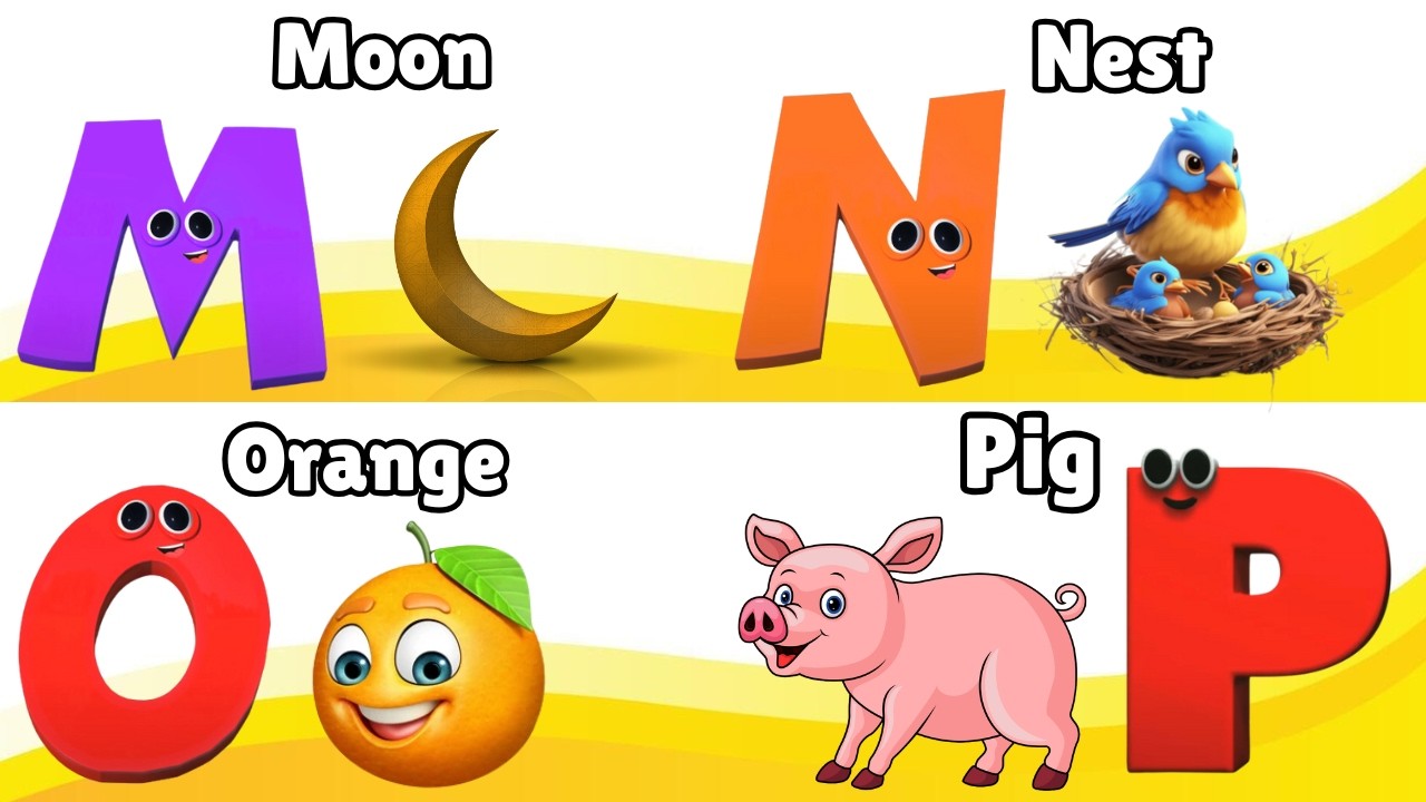 A For Apple B For Ball | Alphabets Phonics song for toddlers | Phonics Song| #preschoollearning