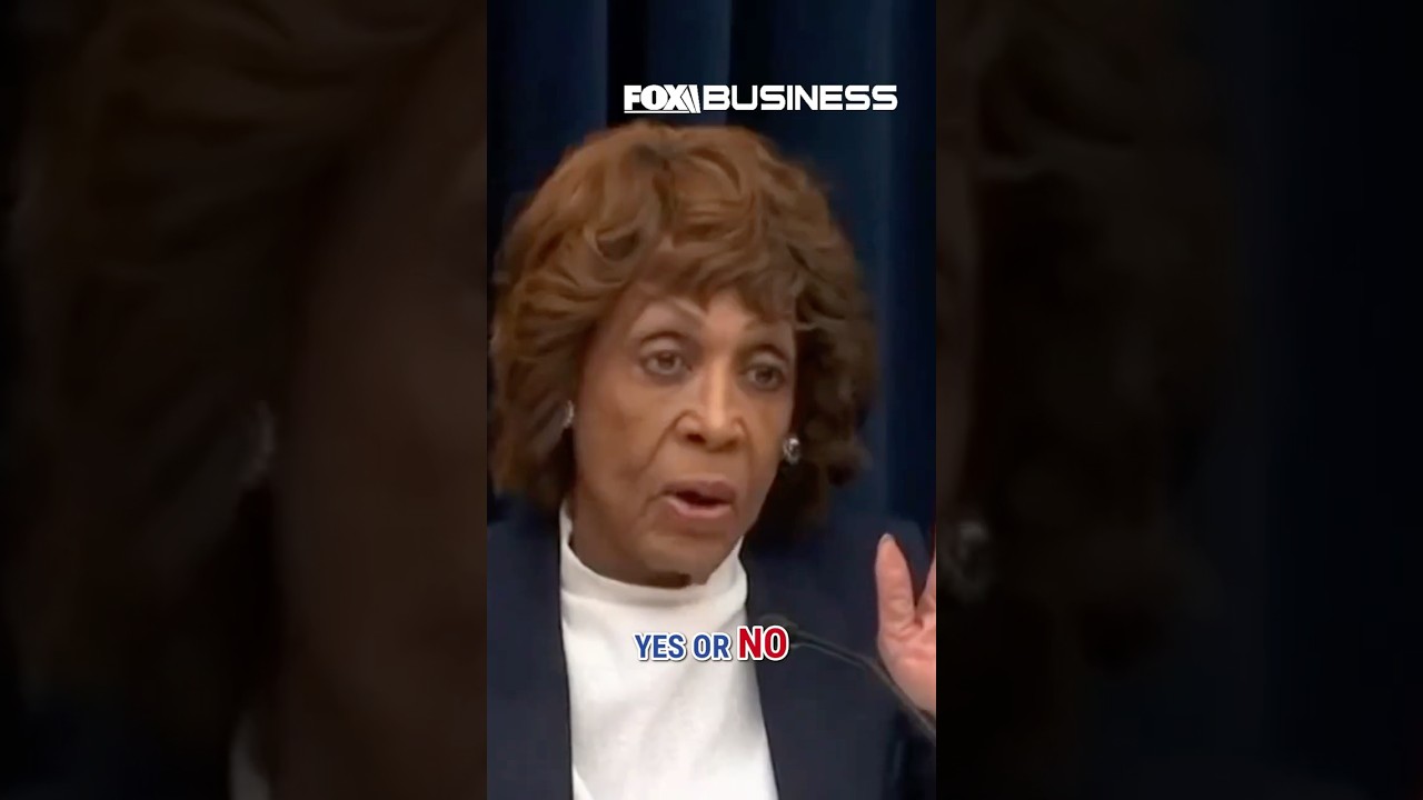 WATCH: Maxine Waters spars with Scott Bessent in hearing 