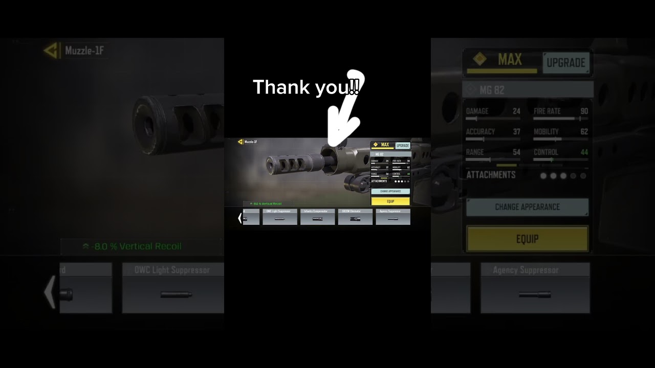 *NEW* no recoil MG82 build #codm #azscreenrecorder #codmobile