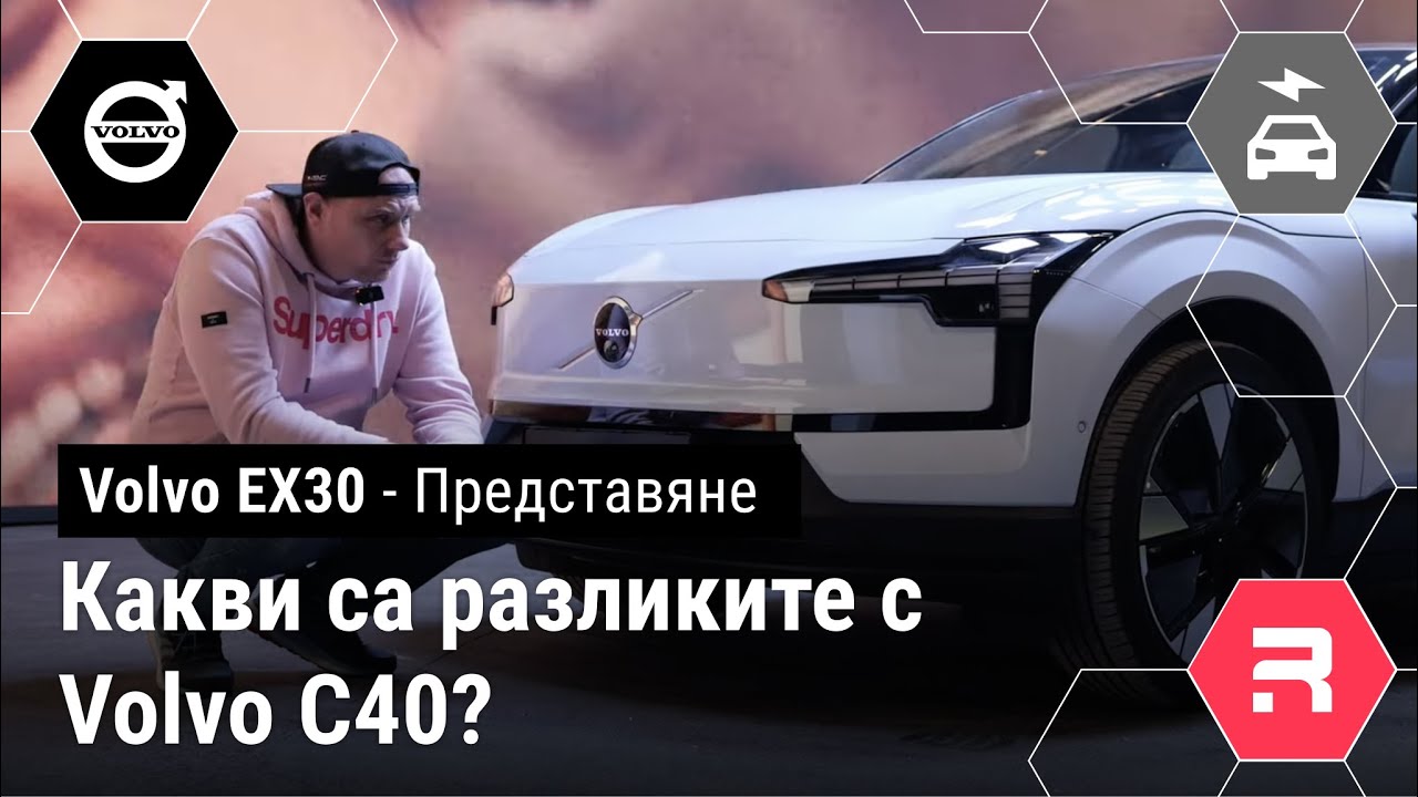 Volvo EX30 - Новата платформа идва с нови възможности