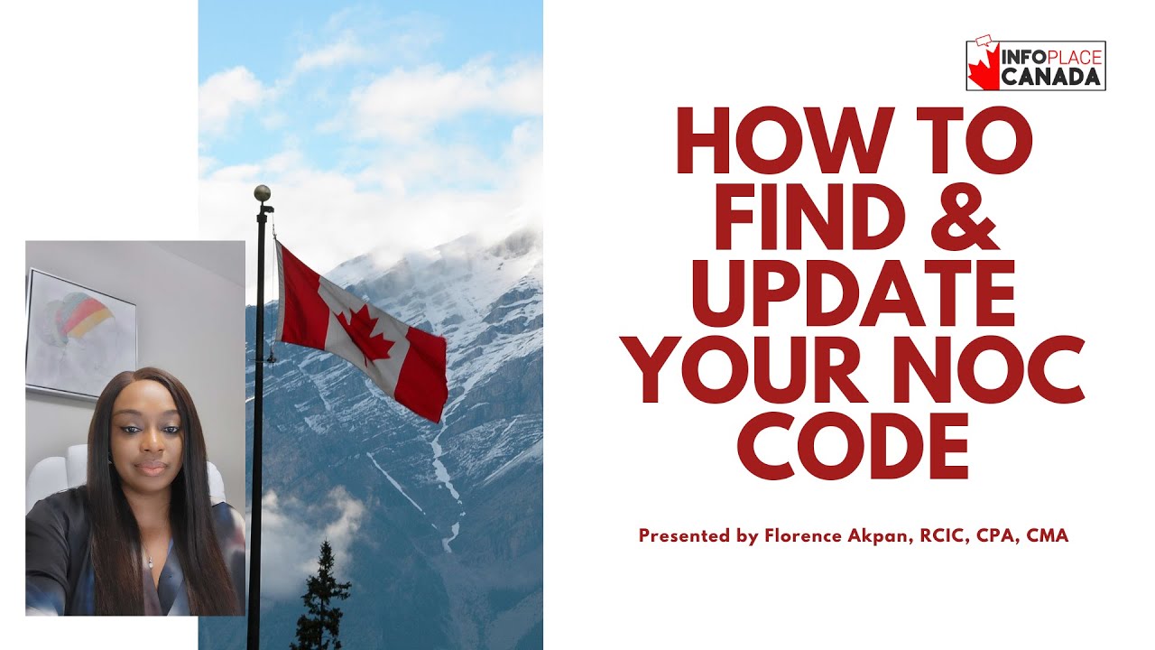 Finding New NOC Code and Updating Express Entry Profile