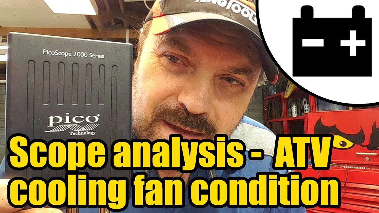 PicoScope analysis of ATV cooling fans #1428