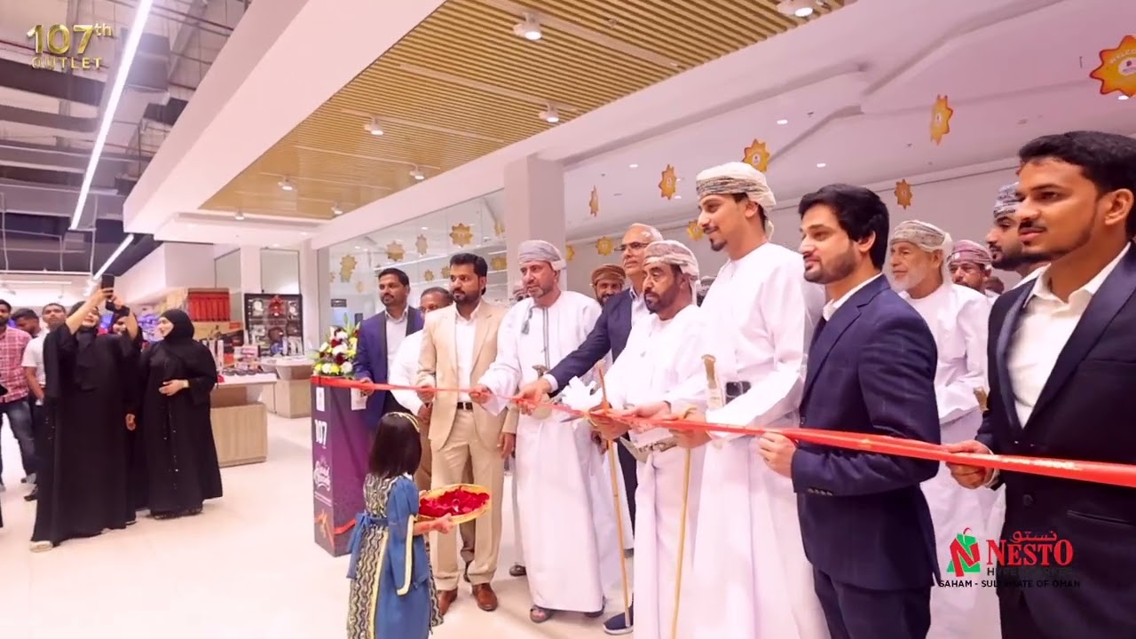 Saham gets its newest landmark. Nesto Hypermarket Saham Outlet Grand Opening Highlight.