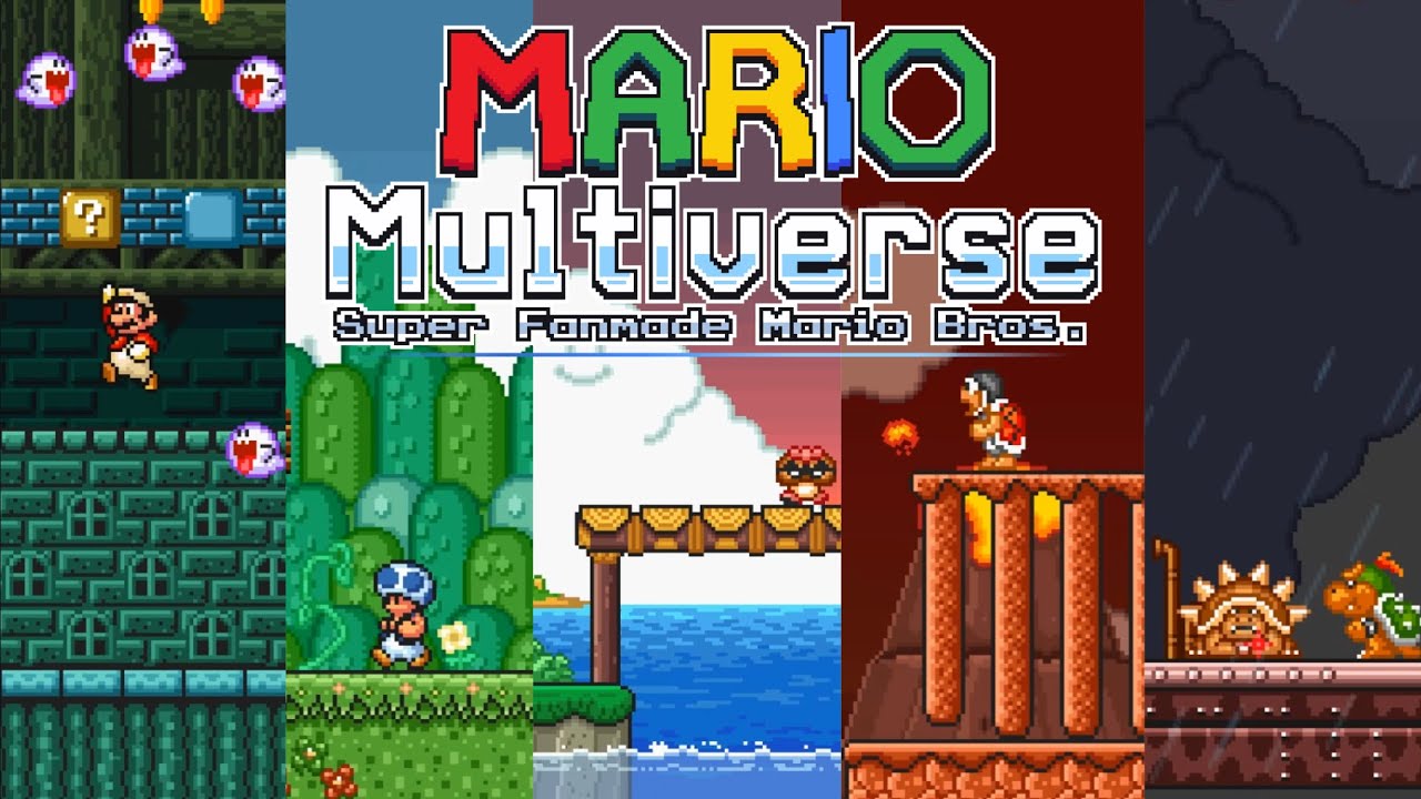 Mario Multiverse (Game Themes) All Levels #2